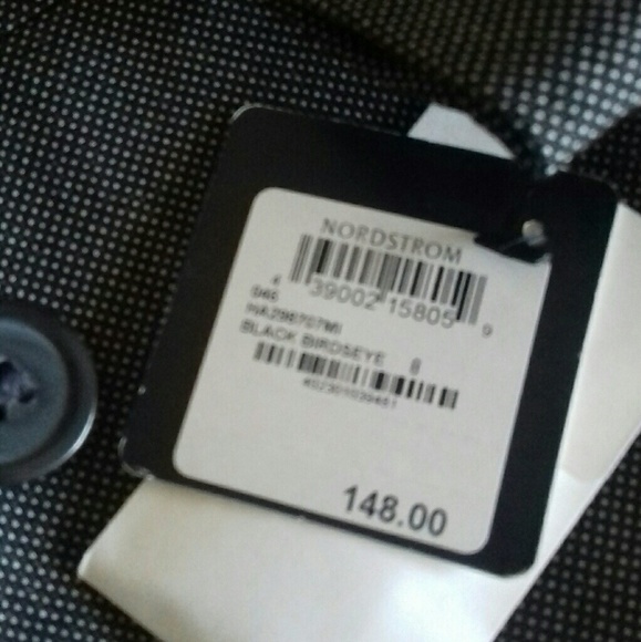 Halogen Pleat Peplum Suit Jacket, Size 8 - Picture 6 of 8